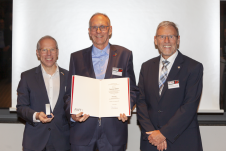 AWT - Badge of Honor for Dr. Thomas Lübben